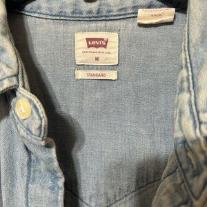 Levi's Sky Blue Western denim Shirt